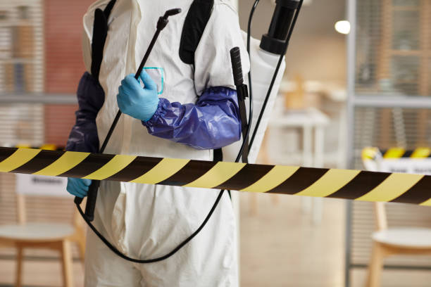 Professional Crime Scene Cleanup technician working in Orient, NY